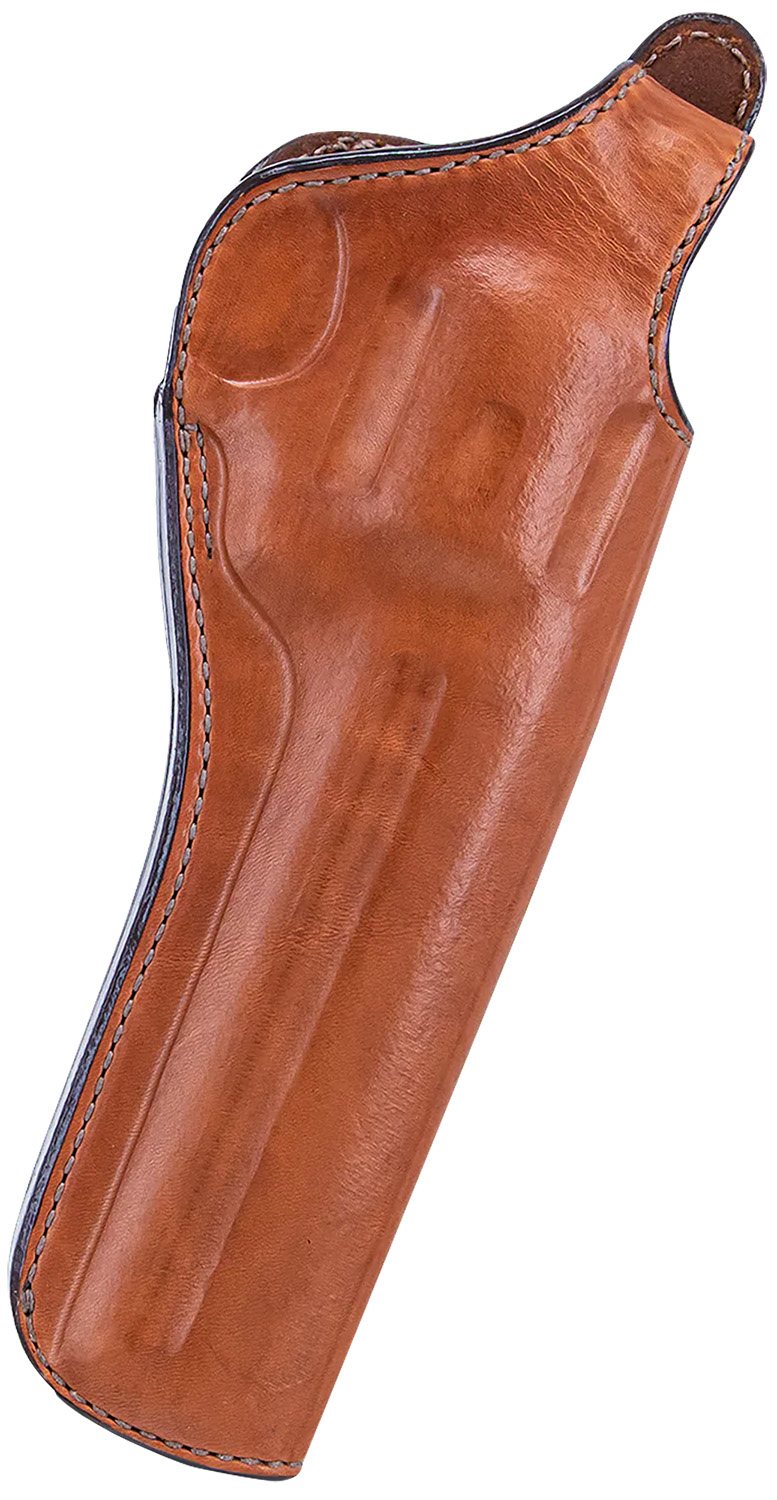 Bianchi 12686 Cyclone  OWB Tan Leather Fits 6″ Astra 357, 6-6.5″ Colt, S&W Colt; S&W 27,28,29,610; Taurus Belt Loop Mount Right Hand
