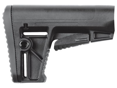 Kriss USA DADS150BL00 DS150 Stock  Black Synthetic for AR-15 with Mil-Spec Tube