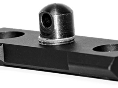 GrovTec US Inc GTSW240 Bipod Stud Mount M-LOK Black Steel 2.30″