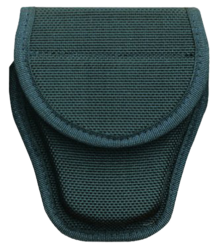 Bianchi 17390 7300 Covered Handcuff Case Standard Linked Handcuffs Accumold Black Basketweave 2.25″ Hook & Loop