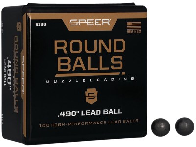 Speer 5139 Lead Balls  50Cal Lead Ball 176gr 100 Per Box/5 Case