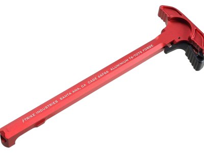 Strike ARCHELRED Extended Latch Charging Handle AR-15 Red Anodized Aluminum