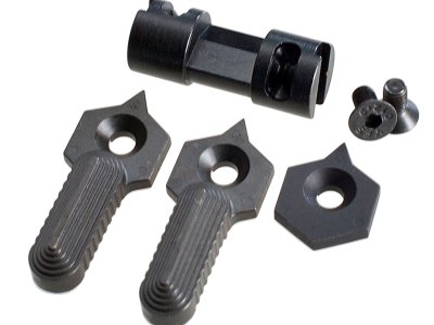 Strike ARHS6090 Hex 3 In 1 Selector Switch 60/90 Degree Black Steel AR-Platform Ambidextrous