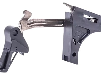CMC Triggers 71701 Drop-In  Black Flat Trigger Compatible w/Glock 17/19/26/34 Gen4