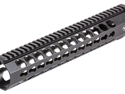 Firefield FF34051 Edge Handguard 12″ Keymod Style Made of 6061-T6 Aluminum with Black Matte Finish for AR-15