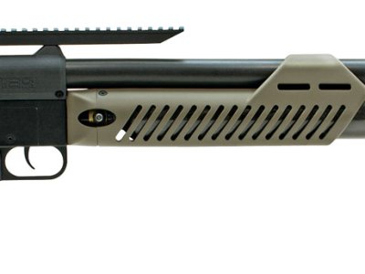 Umarex 2252635 Hammer  PCP .50 Cal 2 Shot Black Barrel & Receiver, OD Green Fixed Synthetic Stock, AR Magpul Style Grip