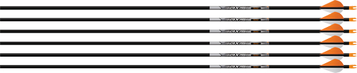 EASTON AXIS 5MM SPT 400 W/HO – 6-PACK W/ 2″ BLAZER VANES
