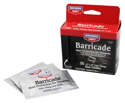 B/C BARRICADE RUST PROTECTION – 25-INDIVIDUALLY PACKED WIPES