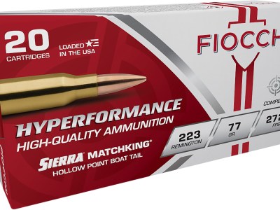Fiocchi 223MKD Hyperformance Compete 223Rem 77gr Sierra MatchKing BTHP 20 Per Box/10 Case