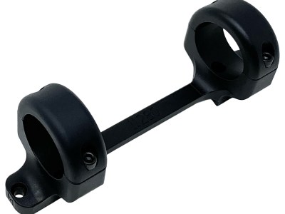 DNZ 11280 Game Reaper-Ruger Scope Mount/Ring Combo Matte Black 1″