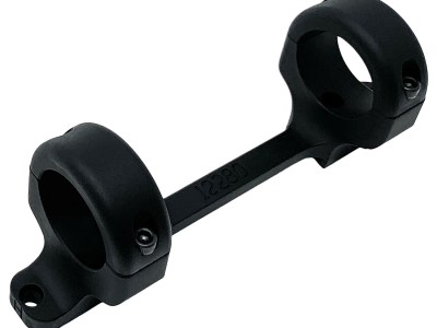 DNZ 12280 Game Reaper-Ruger Scope Mount/Ring Combo Matte Black 1″