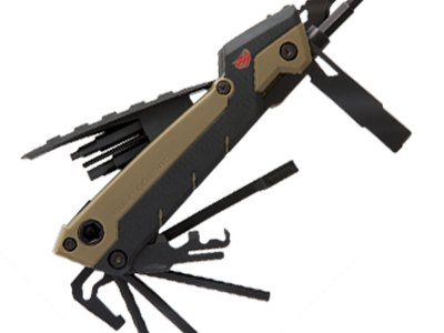 Real Avid AVGTPROAR Gun Tool Pro OD Green Stainless Steel Plain Blade AR-15