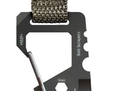 Real Avid AVMICROAR15 AR15 Micro Tool Black & Gray Stainless Steel Rifle