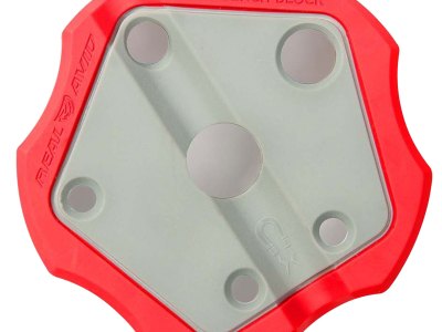 Real Avid AVSBBLK Smart Bench Block Red/Silver Handgun 1911