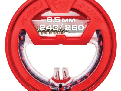 Real Avid AVBB243 Bore Boss  6.5/243/260 Cal Rifle Firearm Polycarbonate 32″ Long Bronze Bristles