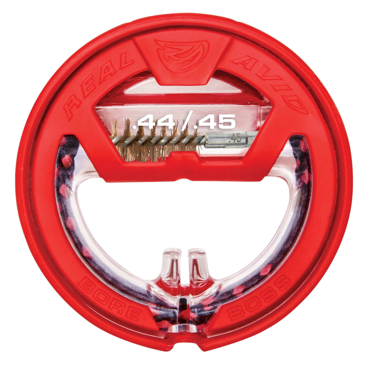 Real Avid AVBB45 Bore Boss  44/45 Cal Handgun Firearm Polycarbonate 8.50″ Long Bronze Bristles