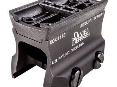 Daniel Defense 0304518025 Micro Mount  Black Anodized