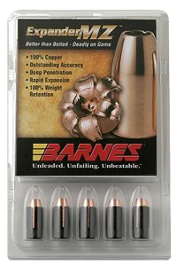 Barnes Bullets 30506 Expander MZ Muzzleloader 45 ExpanderMZ Hollow Point 195gr 15rd/Box