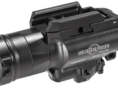 SureFire X400UHAGN X400UH-A-GN Ultra Masterfire Black Anodized 1000 Lumens White LED/Green Laser