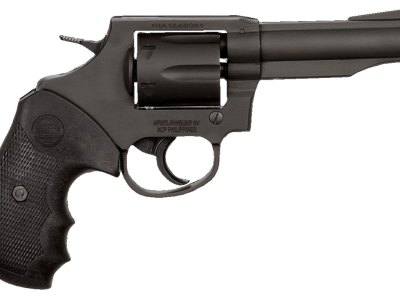 Rock Island 51261 M200  Medium Frame 38 Special 6rd 4″ Black Parkerized Steel Barrel, Cylinder & Frame, Black Finger Grooved Grip, Transfer Bar Safety, Exposed Hammer