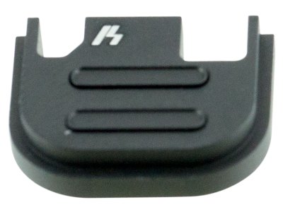 Strike Industries GSPV2BK V2 Slide Cover Plate Compatible w/Glock Gen1-4 Black Anodized Aluminum
