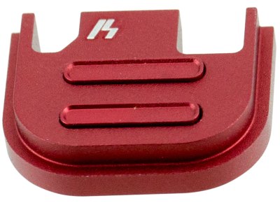 Strike Industries GSPV2RED V2 Slide Cover Plate Compatible w/Glock Gen1-4 Red Anodized Aluminum