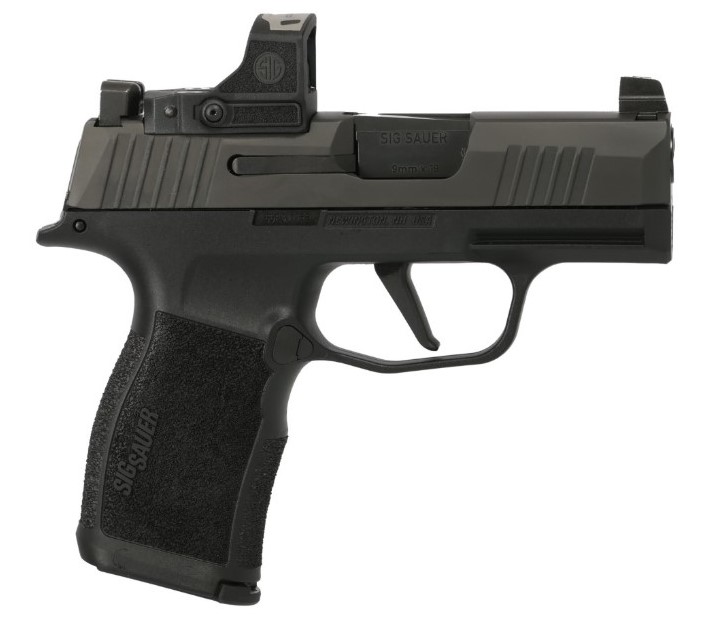 SIG SAUER P365X 9MM BLK ROMEO RS 3″ 12+1