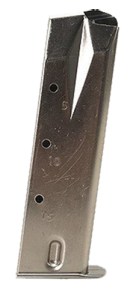 Mec-Gar MGRP8515N Ruger 15rd 9mm Luger, Fits  Ruger P95/P85/P89/P93/P94, Nickel Carbon Steel