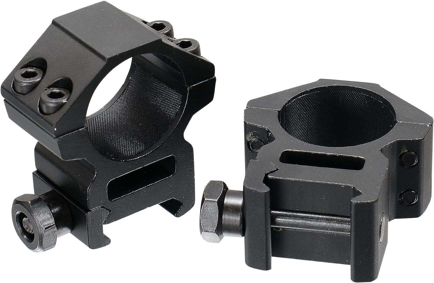 UTG RGWM25M4 Accushot Scope Rings  Black Anodized 1″ Medium