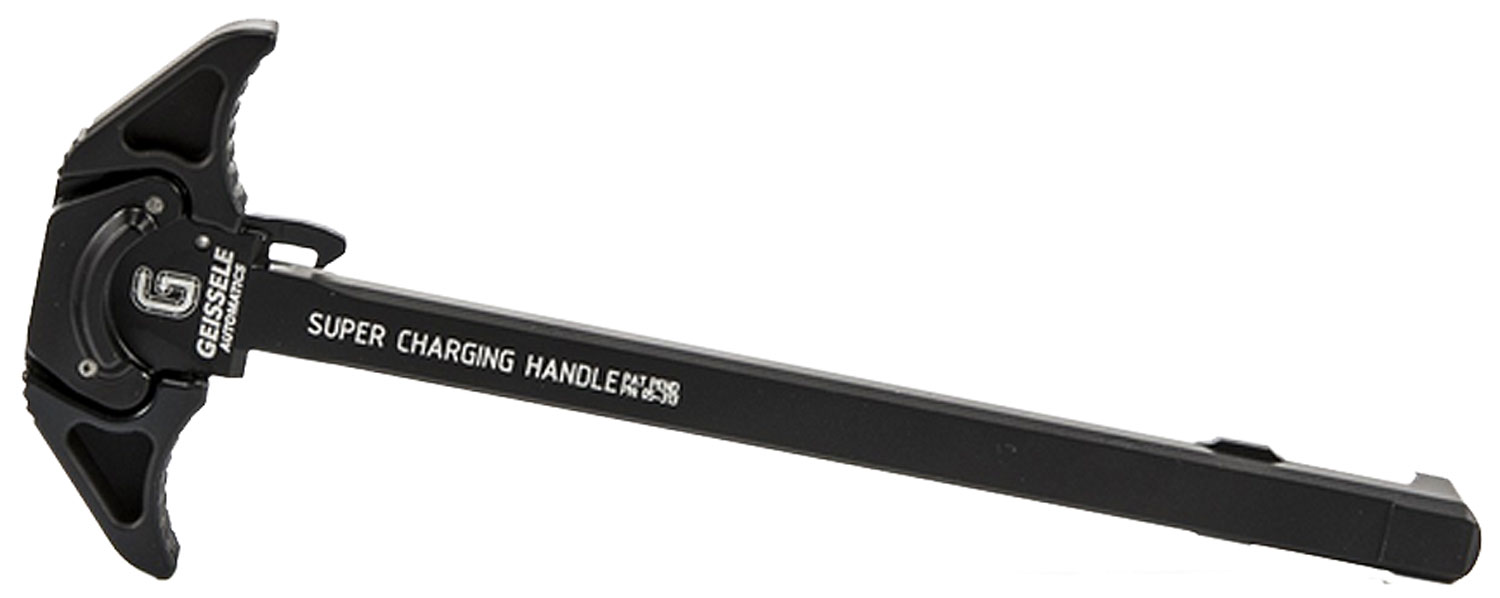 Geissele Automatics 05313B Super  AR-15 Black Black Hardcoat Anodized 7075-T6 Aluminum Ambidextrous Hand