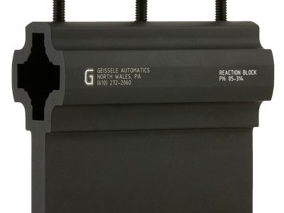 Geissele Automatics 05314 Reaction Block Black Steel AR15/M4/M16