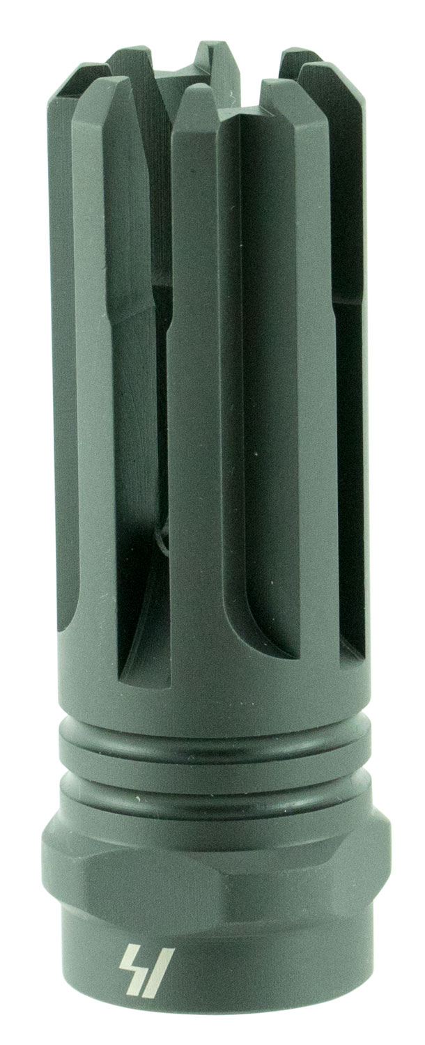 Strike Industries VENOMFH308 Venom Flash Hider Black Steel with 5/8″-24 tpi Threads, 2.16″ OAL & 0.862″ Diameter for 308 Win, 7.62x51mm NATO AR-Platform