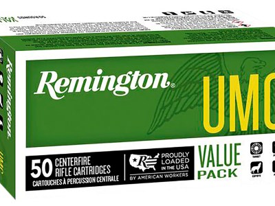 Remington Ammunition 23908 UMC Value Pack 223Rem 50gr Jacketed Hollow Point 50 Per Box/8 Case