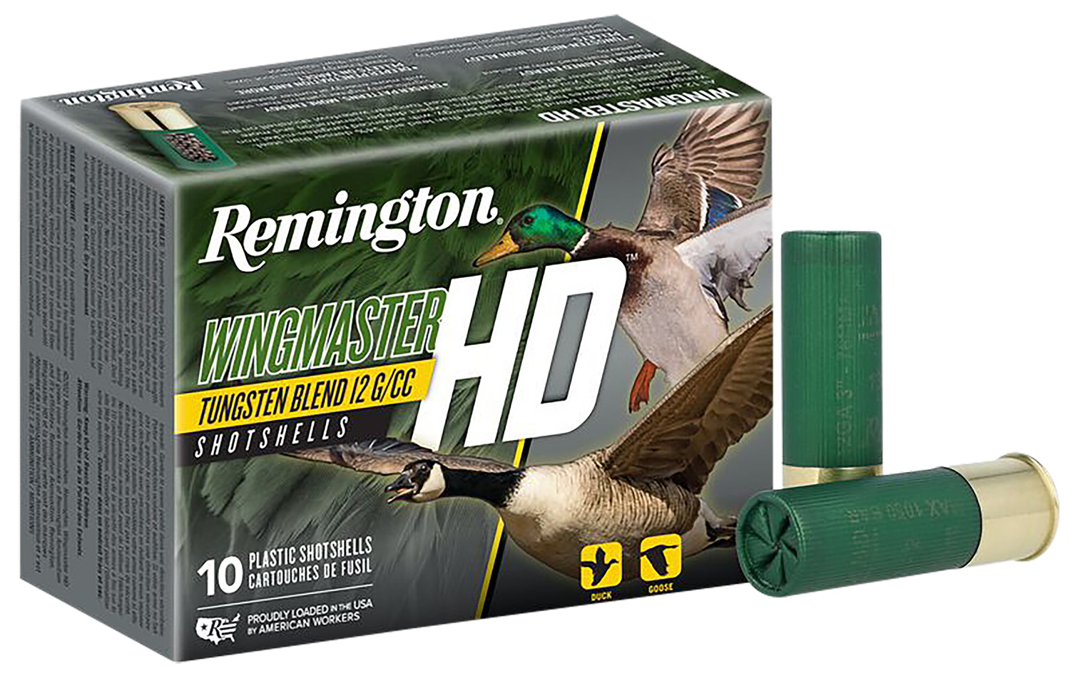 Remington Ammunition 20687 Wingmaster HD  12Gauge 3″ 1 3/8oz 4Shot 10 Per Box/10 Case