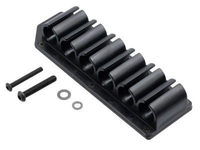 Wilson Combat SGSSU6 SideSaddle  Rem 870/1100/1187 6rd Black Polymer w/Aluminum Mounting Plate