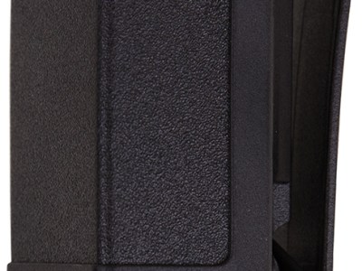 Blackhawk 410600PBK Single Mag Case  Matte Black Polymer Belt Clip Compatible w/ Double Stack 9mm/10mm/40/45/357