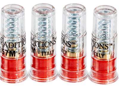 Traditions ASC357 Snap Caps Handgun 357Mag Plastic Brass Base 6Pack