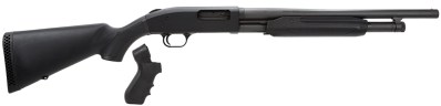 Mossberg 50521 500 Special Purpose 12 Gauge 5+1 3″ 18″ Barrel, Parkerized Finish, Aluminum Receiver, Synthetic Stock, Accu-Set Chokes, Includes Exclusive Pistol Grip Kit