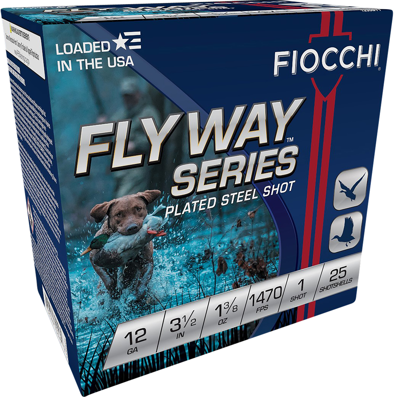 Fiocchi 1235ST1 Flyway  12Gauge 3.50″ 1 3/8oz 1Shot 25 Per Box/10 Case
