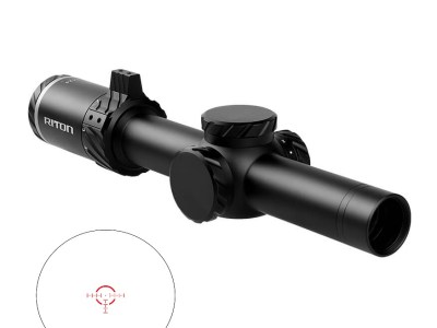 RITON OPTICS 3 TACTIX 1-8X24 30MM OT BLK