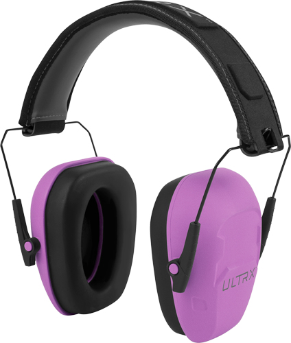 ULTRX SHIELD PASSIVE MUFF SLIM – ADULT MIDNIGHT PLUM/BLACK 23db