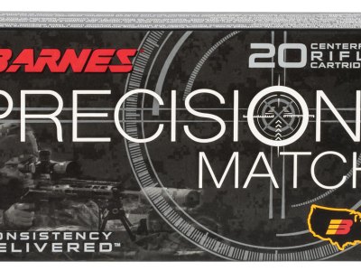 Barnes Bullets 30742 Precision Match  260Rem 140gr Open Tip Match Boat Tail 20 Per Box/10 Case