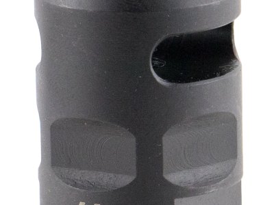 Strike Industries WHCOMP556 WarHog Comp  Black Steel with 1/2″-28 tpi Threads, 1.27″ OAL & 0.26″ Diameter for 223 Rem, 5.56x45mm NATO AR-Platform