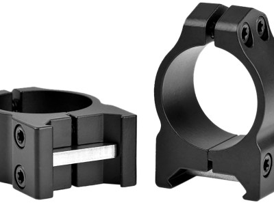 Warne 200M Vertical Rings Maxima Matte Black 1″ Low 0 MOA