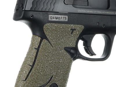 Talon Grips 705M Adhesive Grip  Textured Moss Rubber for S&W M&P Shield 9,40