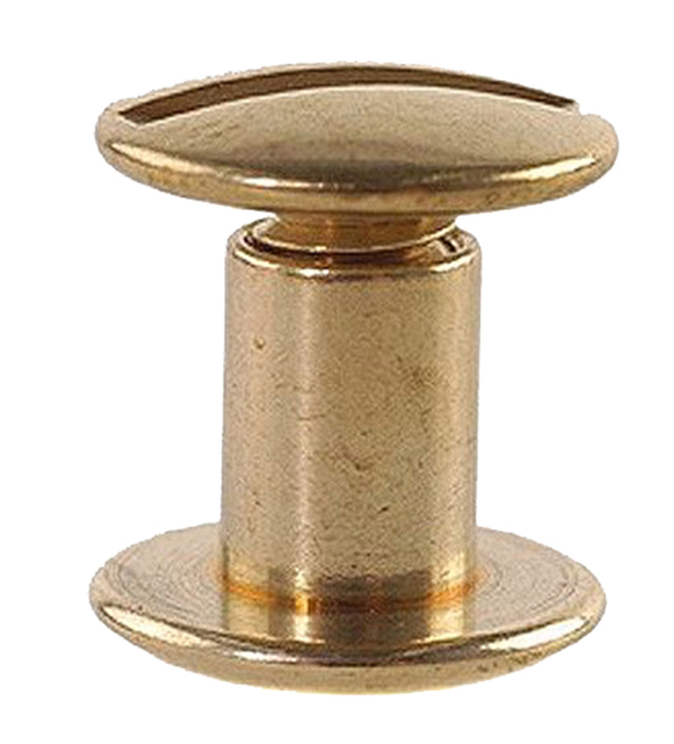 Uncle Mike’s 25090 Chicago Screw  Brass 24 Per Pack