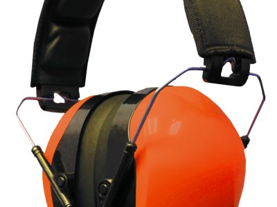 Walker’s GWPDCPMBO Advanced Protection Passive Muff 26 dB Over the Head Blaze Orange/Black Polymer
