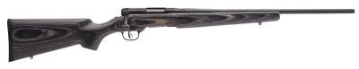 Savage Arms 96971 B.MAG Sporter Full Size 17 WSM 8+1 22″ Matte Black Sporter Barrel, Matte Black Drilled & Tapped Carbon Steel Receiver, Gray Fixed Laminate Stock, Right Hand
