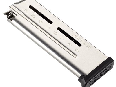 Wilson Combat 5009C9 ETM  9rd 9mm Luger Fits Wilson Combat 1911 Elite Tactical Compact Stainless Steel