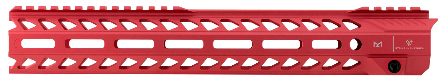 Strike STRIKERAIL Strike Rail  AR-15 Red Aluminum 13.50″ M-LOK